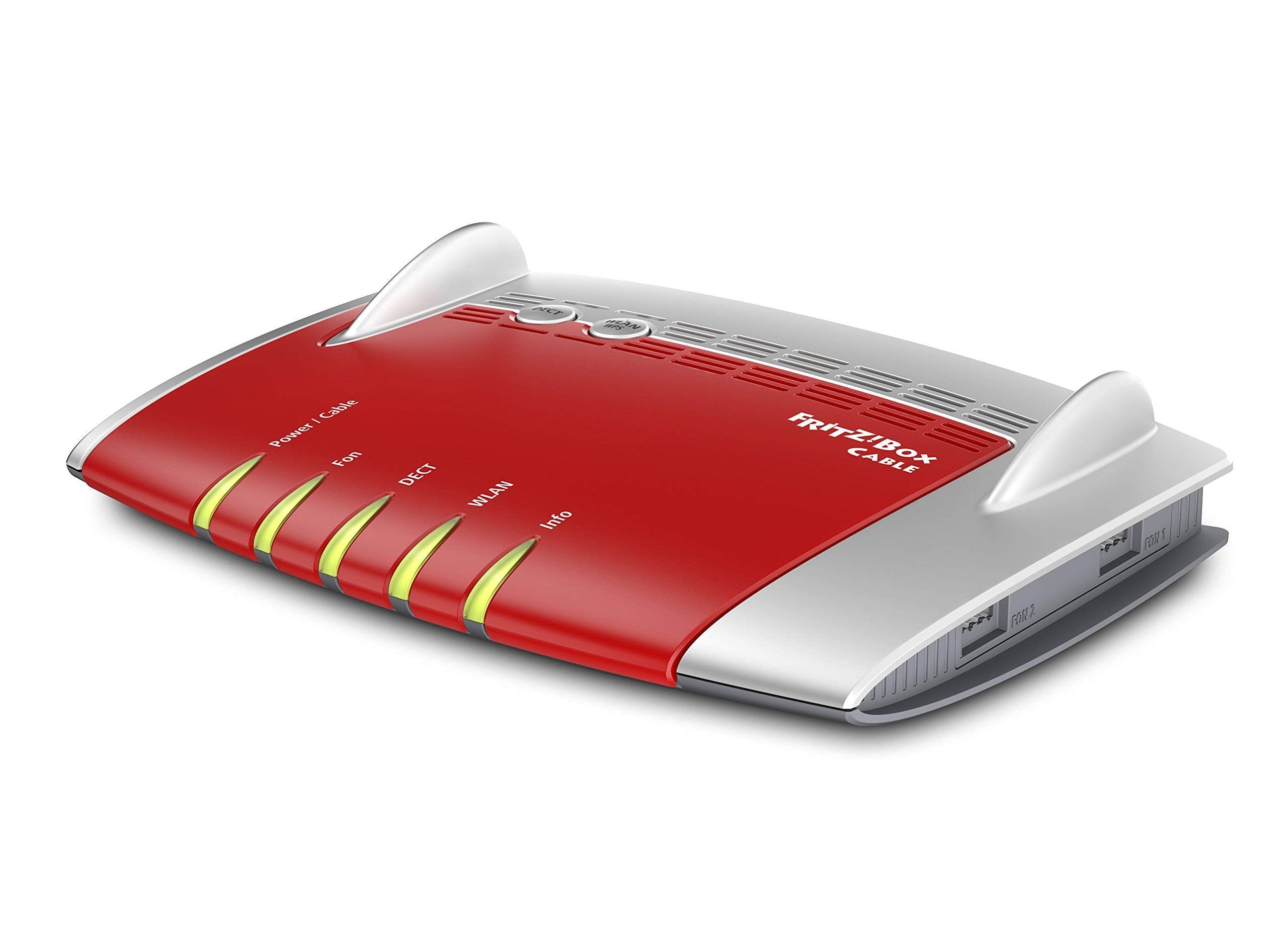 AVM FRITZ!Box 6490 Cable WLAN AC+N (DOCSIS 3.0, 1.300 Mbit/s, VoIP, DECT) (Generalüberholt)