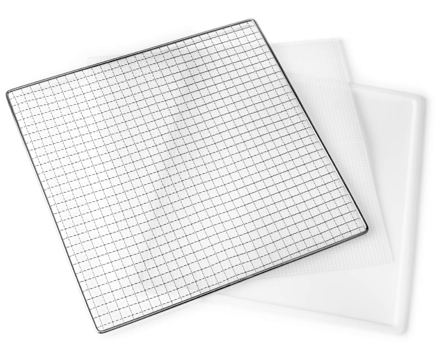 ROMMELSBACHER Dörrautomat DA 1000, XXL-Dörrfläche 1,6 m², inkl. 10 Edelstahl-Dörrtabletts, 2 Dörrgitter, 2 Dörrmatten, LED-Display, 24 Std. Zeitschaltuhr, Temperatur einstellbar (35 °C – 75 °C)